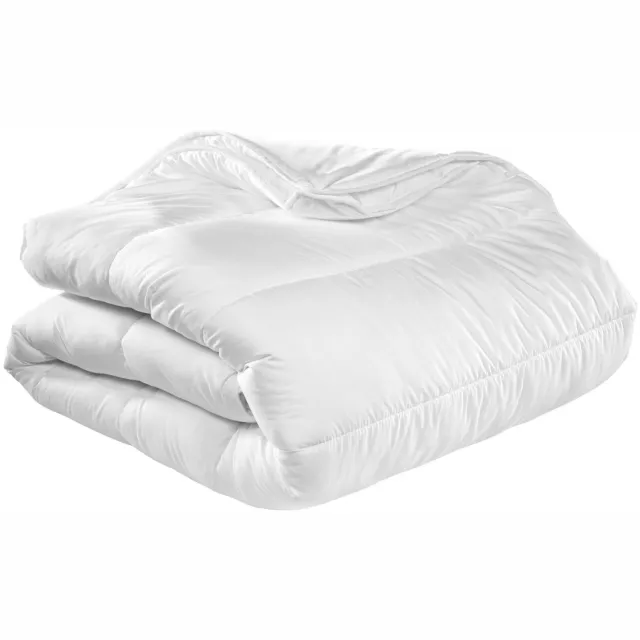 Sleepling energiebesparend 4-seizoenen dekbed 155 x 220 cm, dekbed van 100% microvezel, Ökotex, wasbaar op 60 graden wit