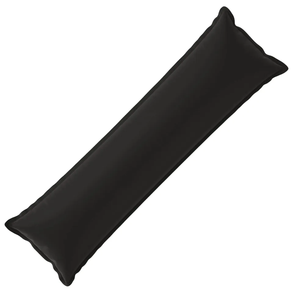 vidaXL Kussensloop HOUTEN Zwart 40 x 145 cm Polyester, foto 3