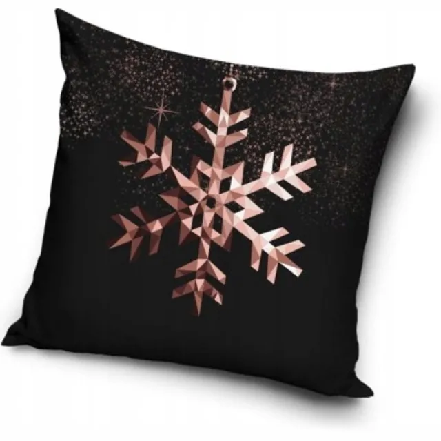 Carbotex Kerst Kussenhoes 40x40 cm - Zachte Microvezel met Ritssluiting multicolor