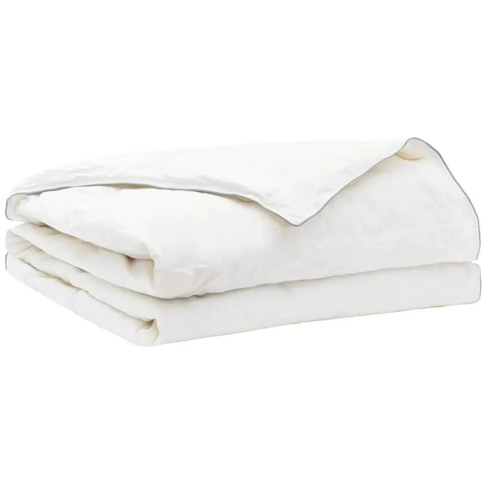 vidaXL 90% ganzen dons dekbedset FULDA 3 st 200 x 200 cm Zomer 100 GSM wit, foto 4