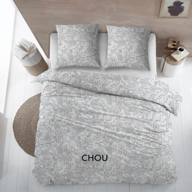 Percalino Home Paris Katoen laken CHOU met kussenslopen multi