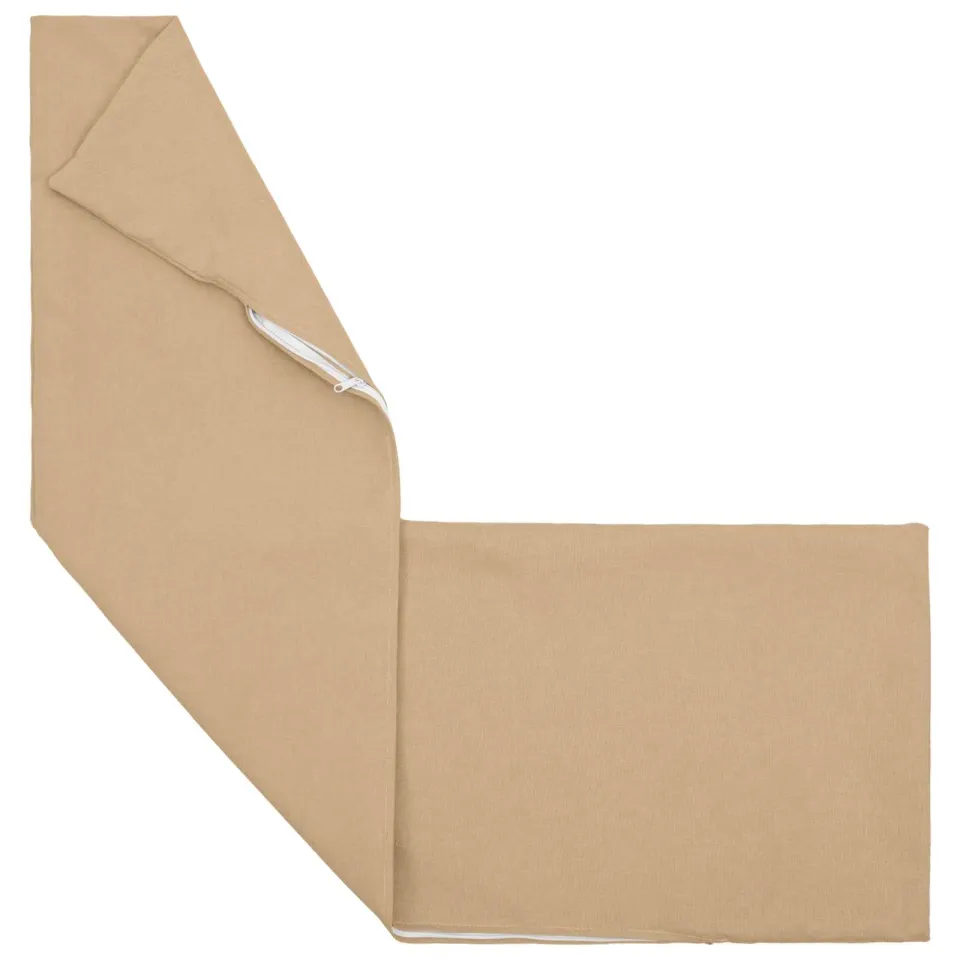 vidaXL Kussensloop HEERLEN Crèmekleurig 40 x 145 cm Stof, foto 4
