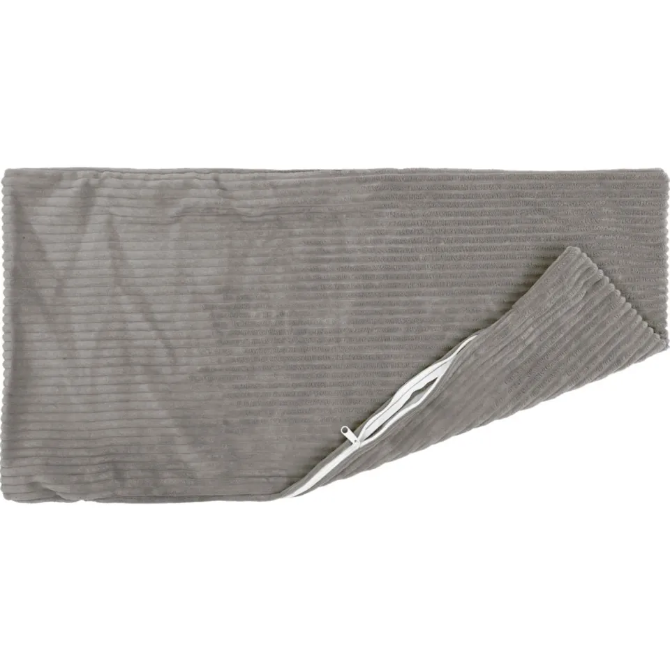 vidaXL Kussensloop 6 st HEERLEN Lichtgrijs 40 x 60 cm corduroy, foto 4