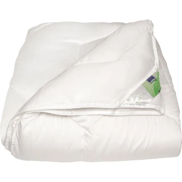 Polydaun Lotus dekbed - 4-seizoenen - vochtregulerend - Lyocell tijk - vulling GRS 3D-Polarsoft Plus® + viscose - 140x200 cm - wit