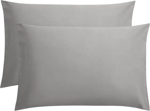 Famanu 100% Verduisterende gordijnen voor slaapkamer 160 cm lang 2 panelen dubbellaagse volledige kamer verduisterend thermisch geïsoleerd verduisterende raamgordijnen 106 x 160 cm Grijs