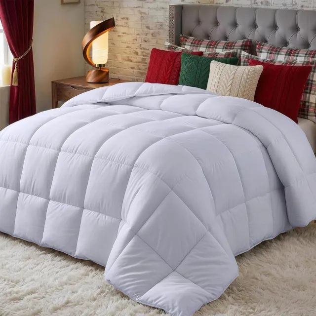 aura Dekbed 180x200 - Dekbed - Tweepersoons - Wit - 180cm x 200cm x 10cm