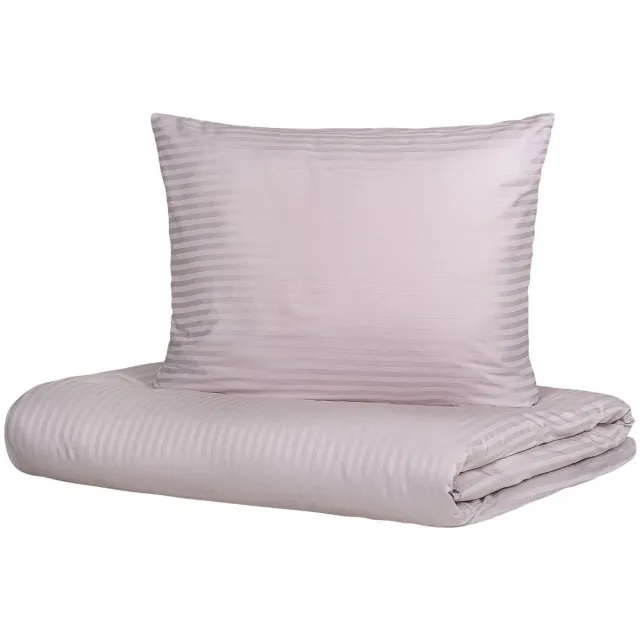 Homla Beddengoedset - Satijn - Grijs - 160 x 200 cm met 2 kussenslopen