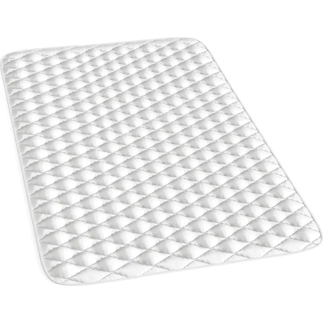 vitalispa Matrasbeschermer – 140 x 200 cm Wasbaar tot 60°C, geschikt voor de droger Wit