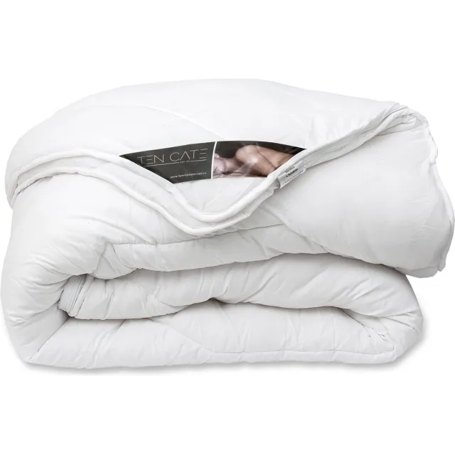 Ten Cate Synthetisch 4-Seizoenen Dekbed - 140x200 cm - Anti-Allergie - Ademend - Vochtregulerend Wit