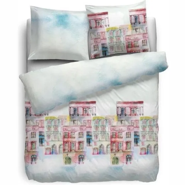 Heckettlane HNL Pure Cotton Boulevard Dekbedovertrek - Multi