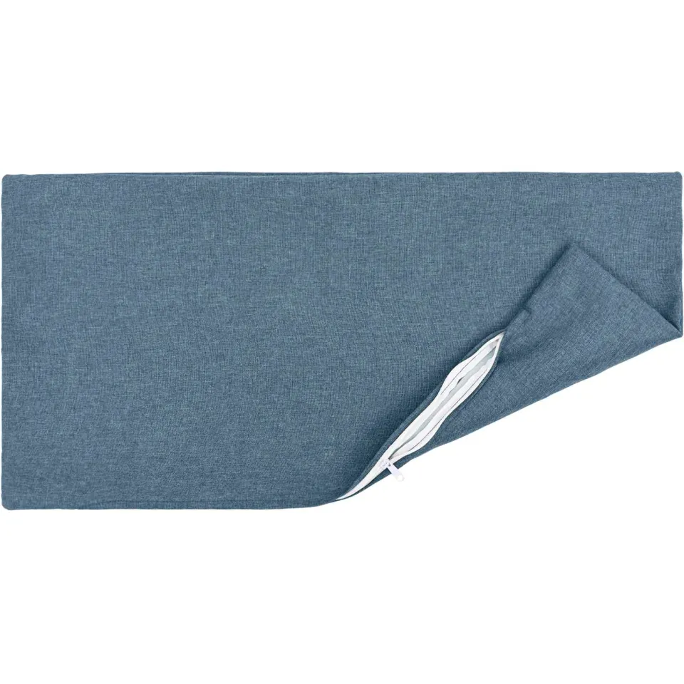 vidaXL Kussensloop 2 st HEERLEN Jeans Blauw 50 x 70 cm Stof, foto 4