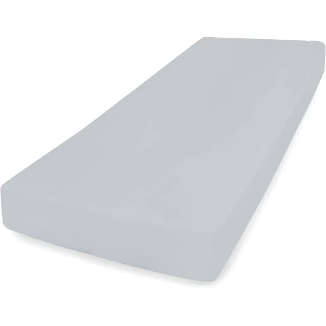 Matex CLASSIC Serie - Jersey Hoeslaken - 190x210/200x220 cm - 100% Katoen - OEKO-TEX Grijs