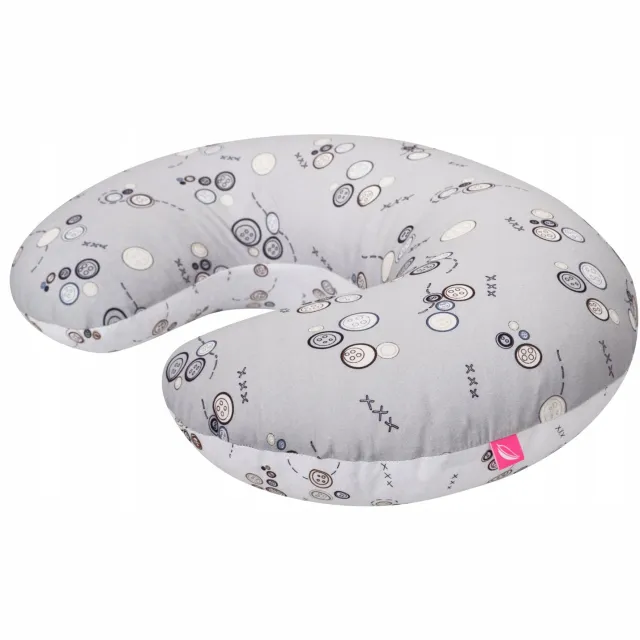 Motherhood Justyna Garstecka Merkloze Katoenen Kussensloop voor Beanbag Stoel - Grijs