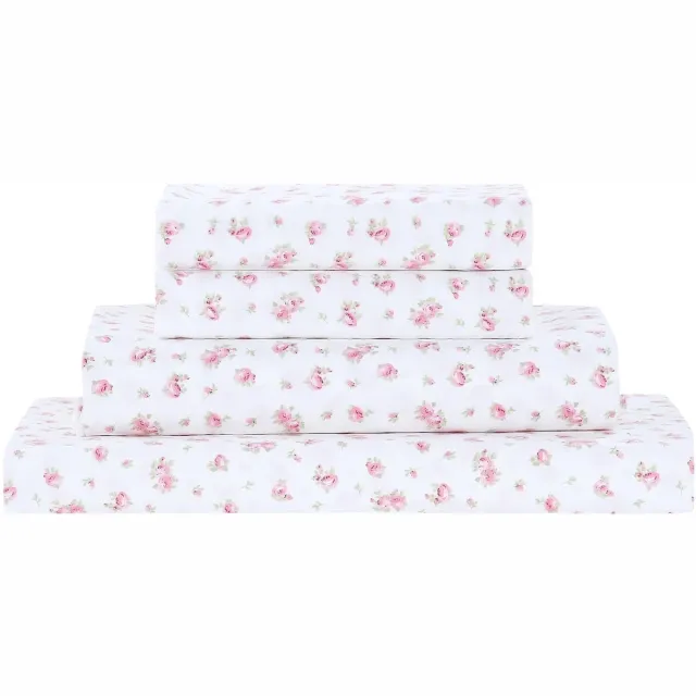 Unyqoos Luxe ivoorkleurige microvezel beddenset met diepe hoeslaken en kussensloop