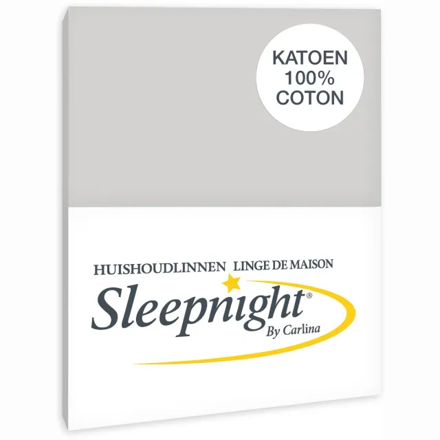 Sleepnight Kussensloop Katoen Grijs - 65 x 65 cm - [Grijs]