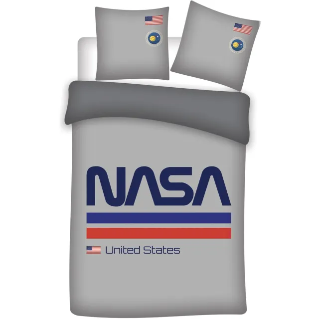 Nasa Dekbedovertrek United States - Polyester Grijs