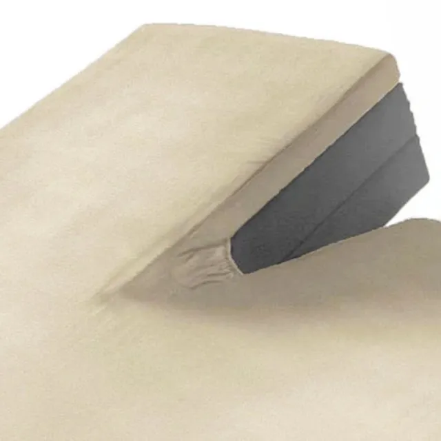 Beau Maison Split Topper Jersey Hoeslaken Zand 160x200/220 cm + 15 cm