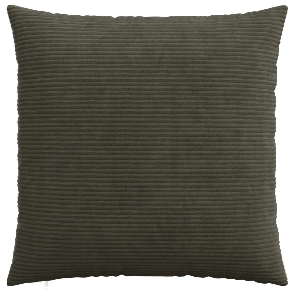 vidaXL Kussensloop 6 st HEERLEN Antracietkleurig 55 x 55 cm corduroy Anthraciet