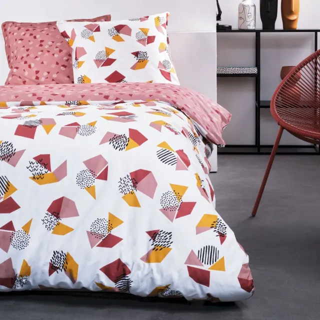 Today Bedset - TODAY - Sunshine - 116483 - 2 personen - 220x240 cm - Katoen - Bedrukt 9.41 MULTICOULEUR