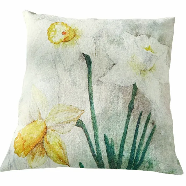 Loberon Kussenhoes Misapina geel