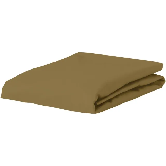 Essenza Satin Hoeslaken Olive - 140x200
