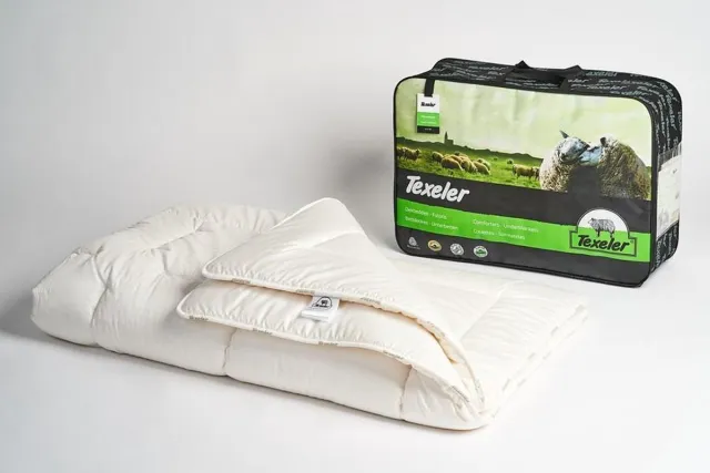 Texeler Tencel 365 dagen Texelse wol dekbed 140x200 creme