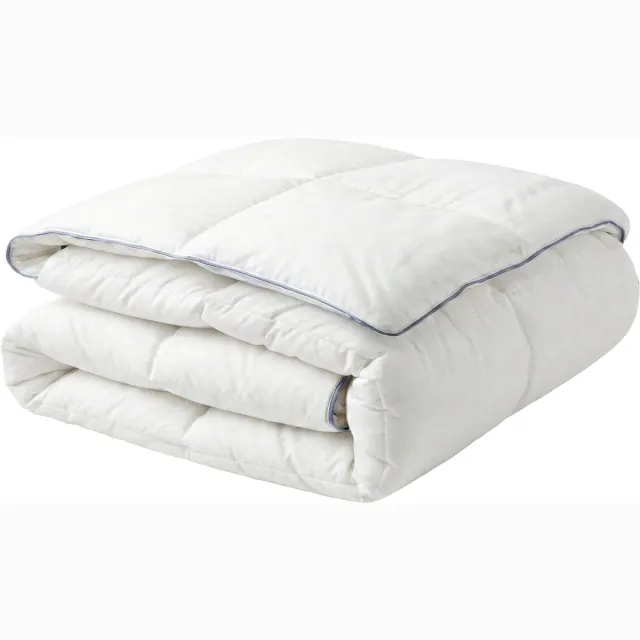 Beliani KRIVAN - Dekbed licht warm - Wit - 150 x 200 cm - Eendendons