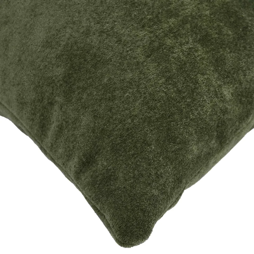 vidaXL Kussensloop 6 st HEERLEN Groen 65 x 65 cm Microfiber Fleece, foto 4