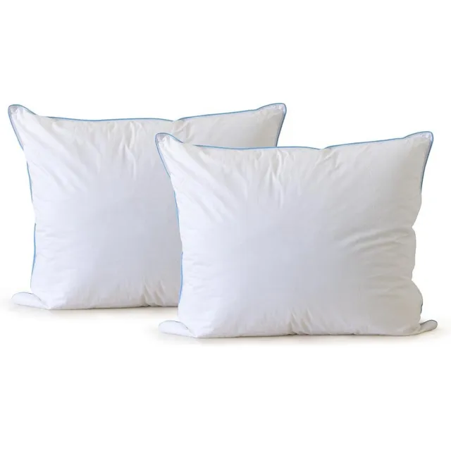 Elegance Sleeptight Kussen Percal Katoen - Hoofdkussen 60x70 cm - 2 Stuks Hoofdkussens Wit