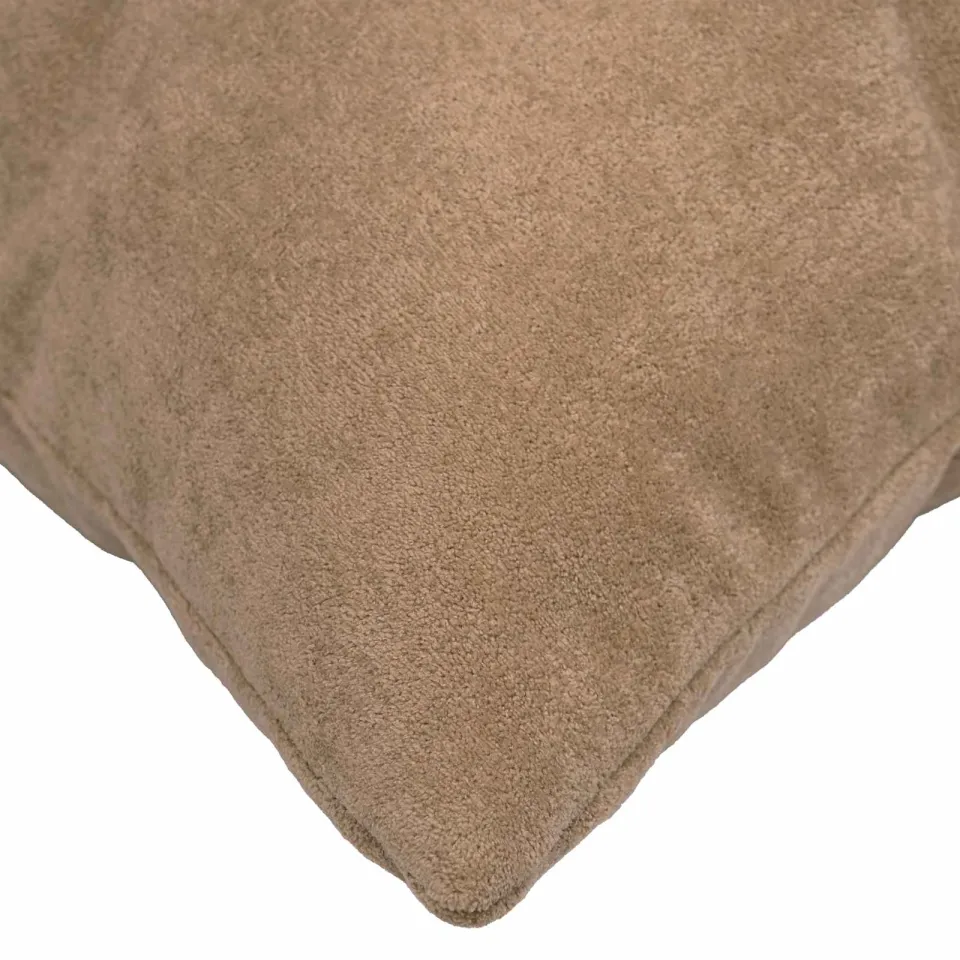 vidaXL Kussensloop 12 st HEERLEN Taupe 45 x 45 cm Microfiber Fleece, foto 4