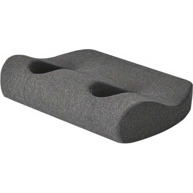 Livano Zijslaapkussen Volwassenen - Kussen Met Gat - Donut Kussen - Ringkussen - Piercing Kussen - Voor Oor - Voor Zijslapers - Donkergrijs