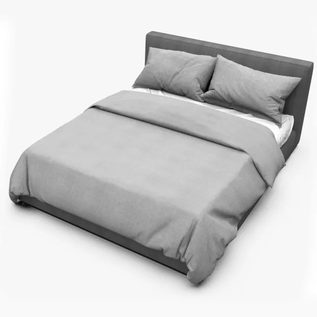 Dream Sheets Stockholm - Dekbedovertrek 240 x 220/250 - Biologisch Katoen Satijn - Tweepersoons - Lits jumeaux - Nederlands Fabricaat - Grey Mist - Grijs