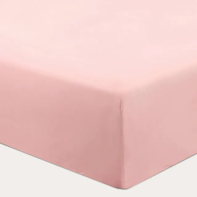 NOUS Kids basis kinderhoeslaken 150 x 70 cm lichtroze