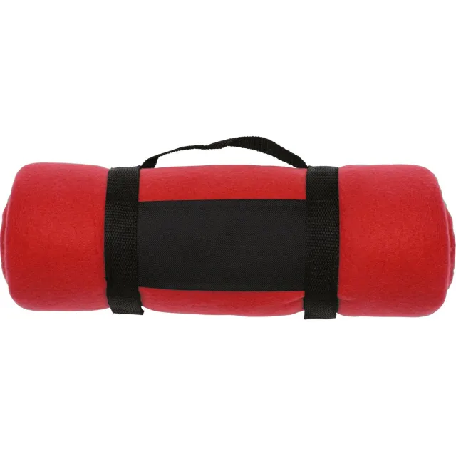Lupine Fleece Deken - 160 x 125 - Polar Fleece - Extra warm ! Rood