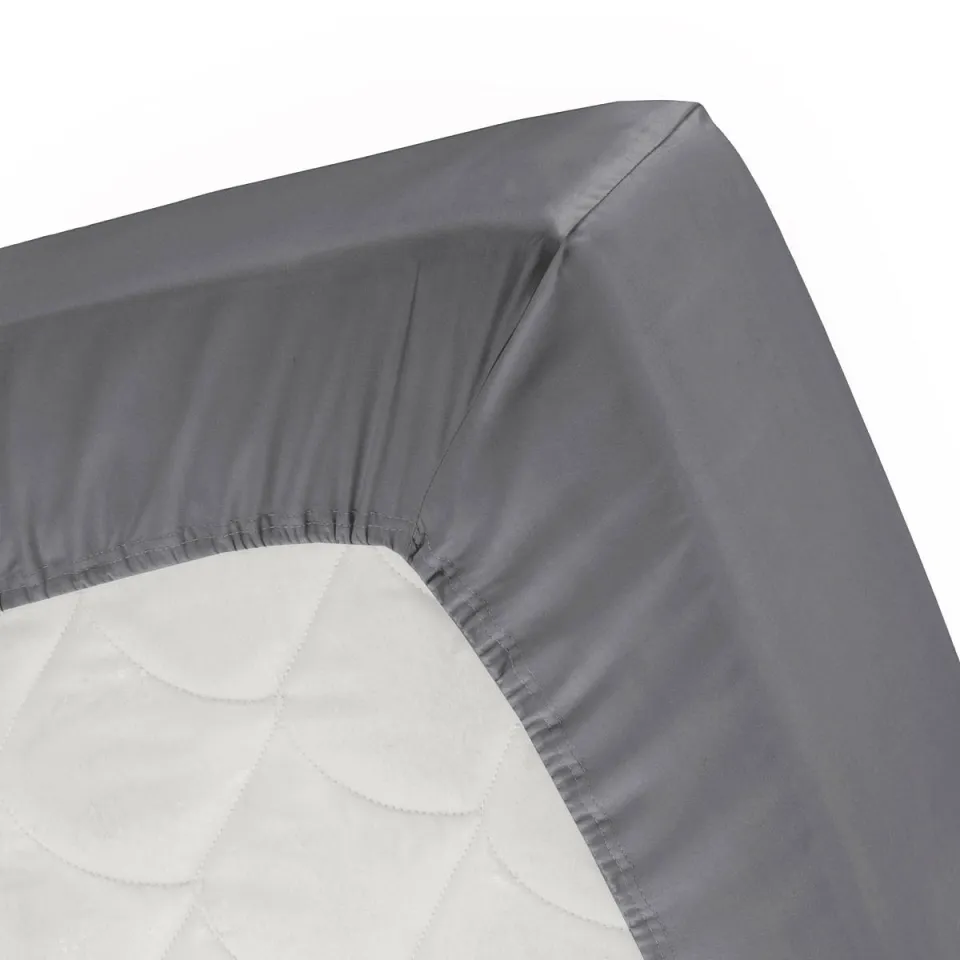 Cinderella jersey topper hoeslaken split antraciet, foto 2