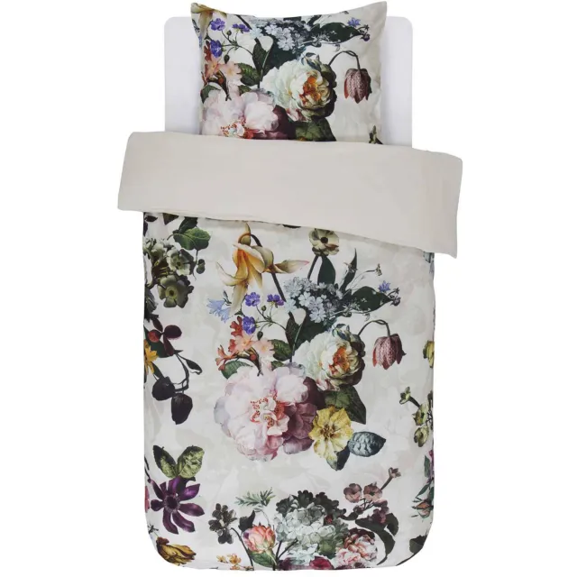 Essenza Fleur dekbedovertrek ecru
