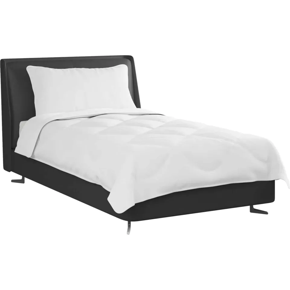vidaXL Het Duvet voor Elk Seizoen met kussen 2 st Wit Microvezel, foto 2