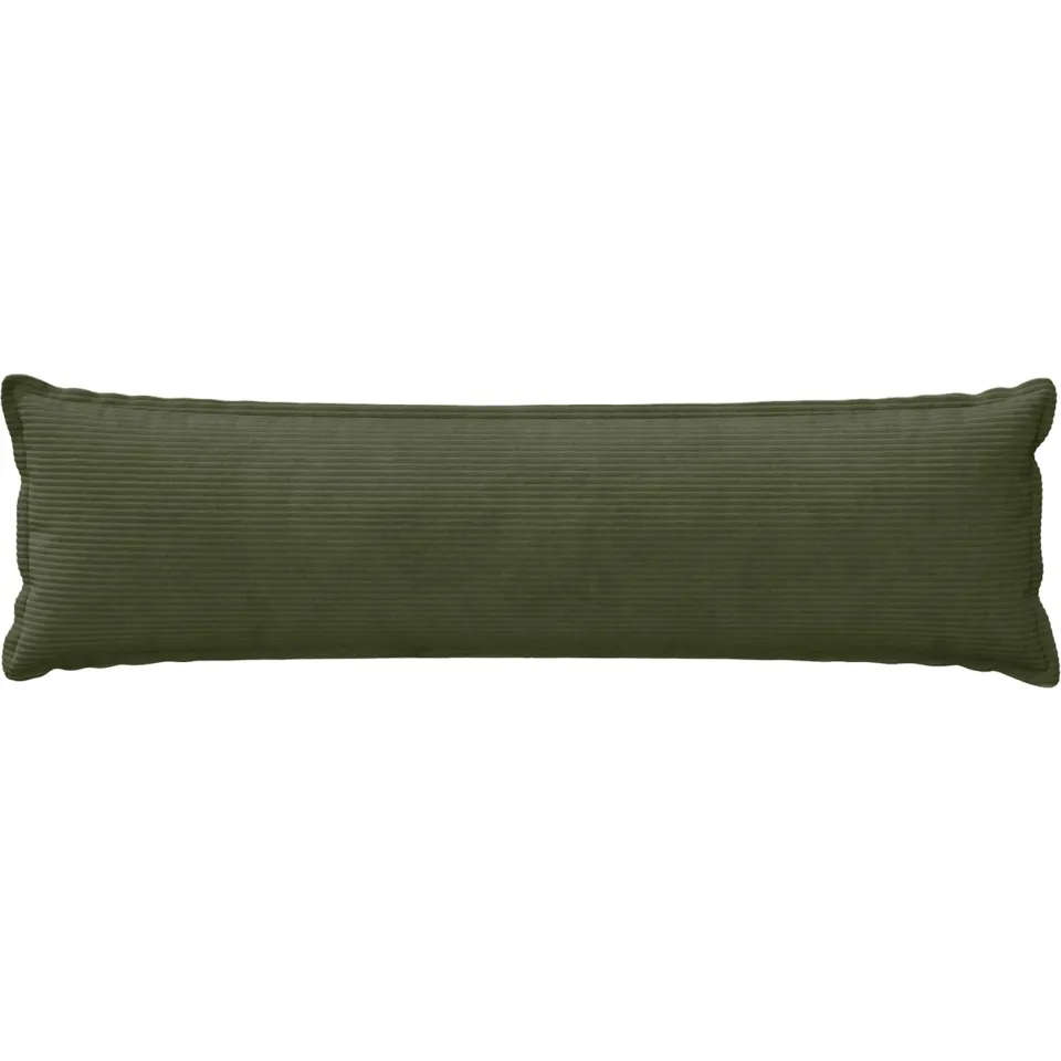 vidaXL Kussensloop 2 st HOUTEN Groen 40 x 145 cm corduroy