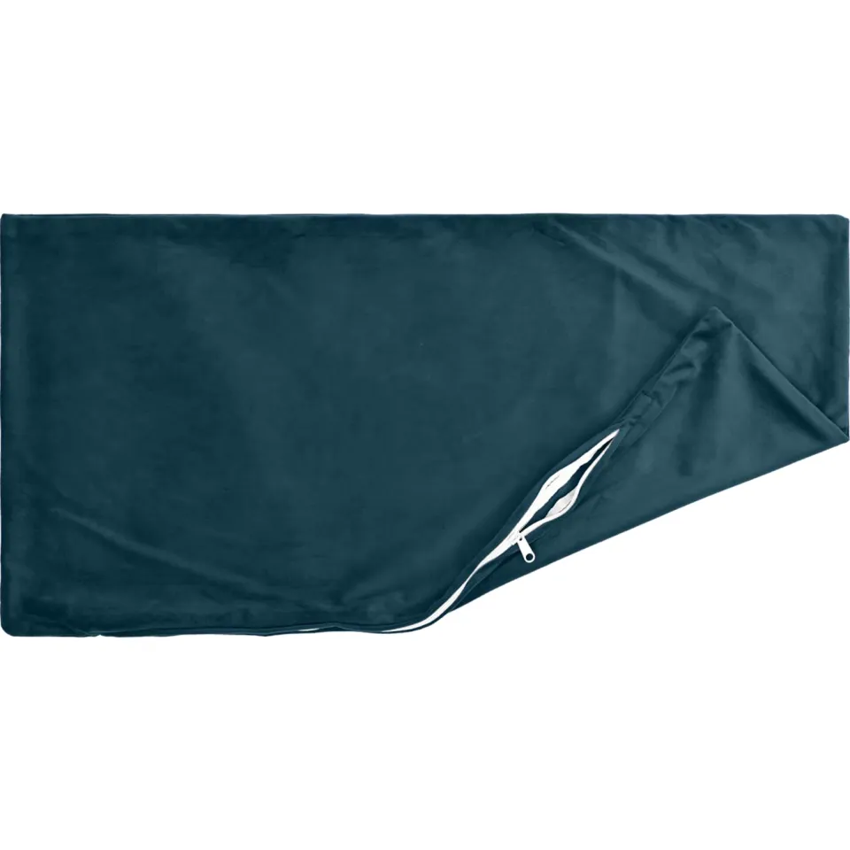 vidaXL Kussensloop 2 st HEERLEN Blauw 40 x 80 cm fluweel, foto 4