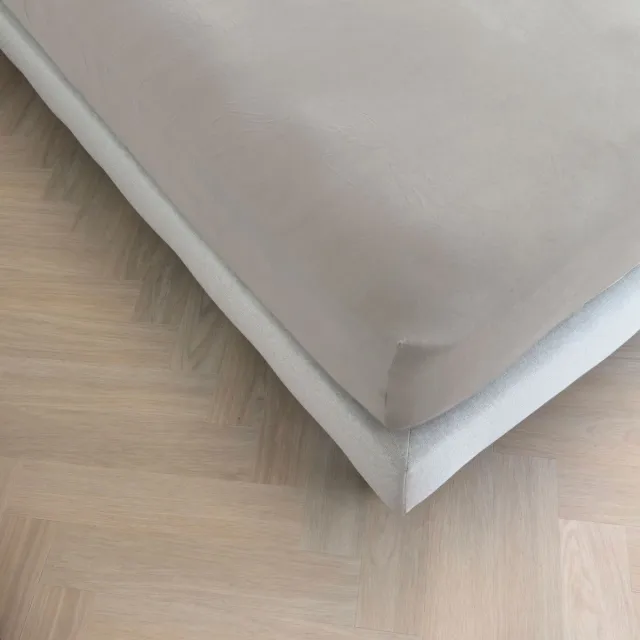 kayori Sota Topper Hoeslaken Premium Tencel - 180-200x200-220cm - Matrasdikte 12 cm - Verkoelend - Taupe