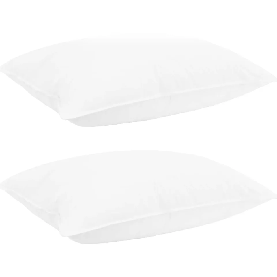 vidaXL Dekbedset 140 x 220 cm Alle seizoenen wit, foto 4