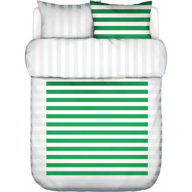 Marc O'Polo Sanna Dekbedovertrek Biologisch Katoenperkal Vivid Green - Tweepersoons – 200x200/220 cm