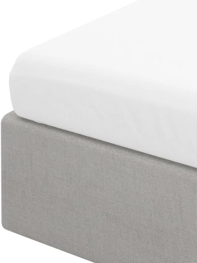 Homla LAUKO - BEDDING - Beddengoed - Dekbedovertrek - Renforcé Wit - 90x200 cm