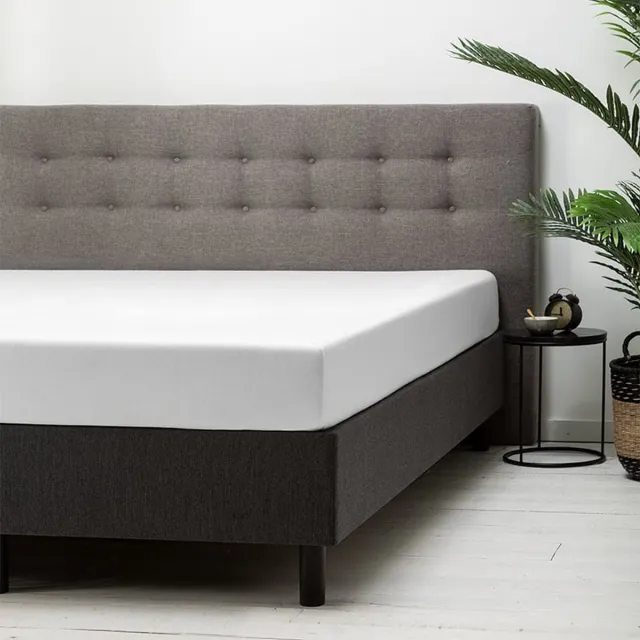 Fresh & Co Standaard hoeslaken - Maat: 180 x 200/210 cm - Katoen - Wit - Fresh & Co
