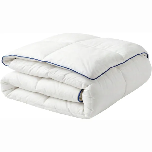 Beliani CERVINO - Dekbed licht warm - Wit - 150 x 200 cm - Eendendons