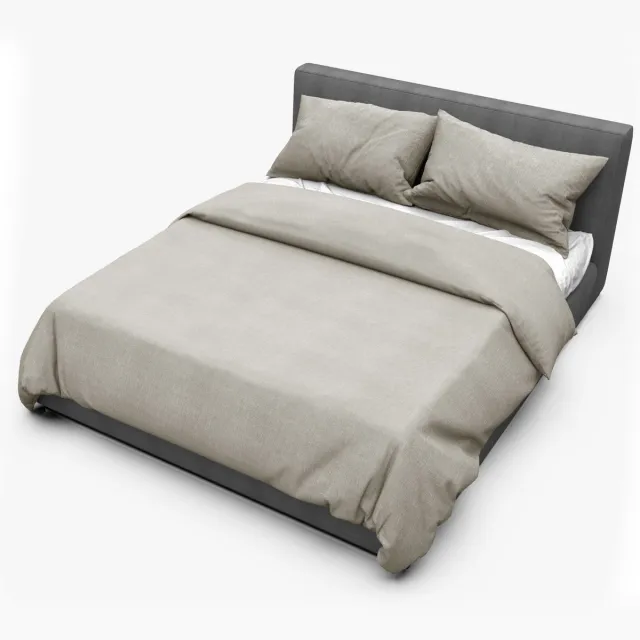 Dream Sheets Stockholm - Dekbedovertrek 200 x 200/250 - Biologisch Katoen Satijn - Tweepersoons - Nederlands Fabricaat - Warm Taupe - Beige / Bruin