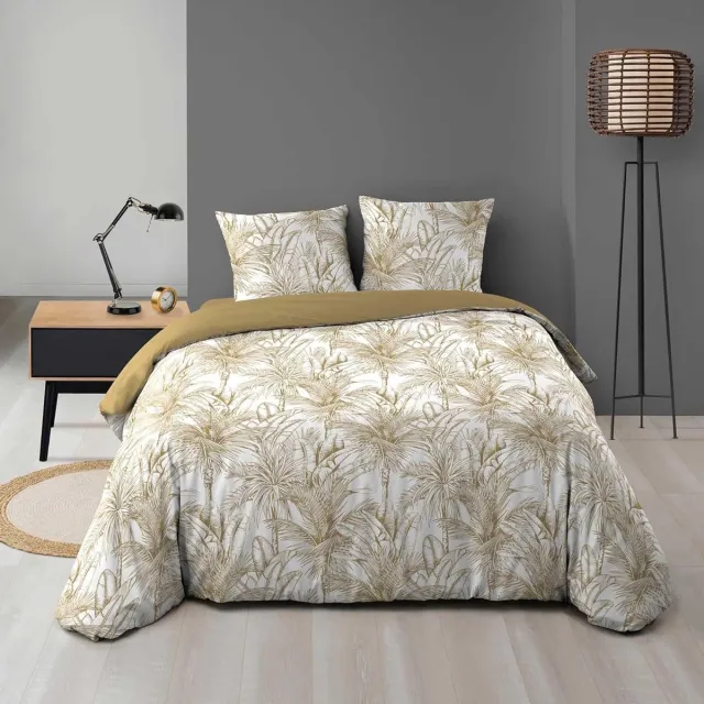 KGS Promolinge Dune Set - Bedrukte microvezel Beige