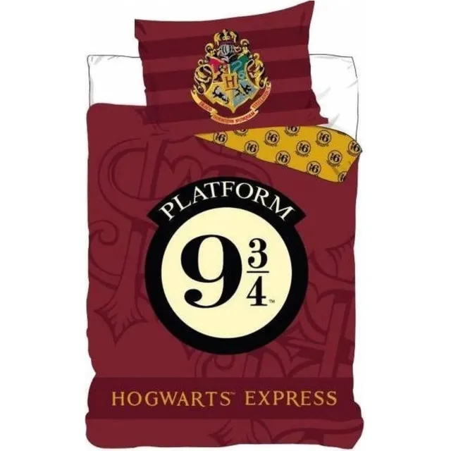 Harry Potter Dekbedovertrek - Hogwarts Expres - Polyester Multi