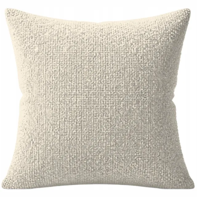 MMO-EURO Martyna Opiełka Decoratieve Kussenhoes Boucle 60x60 cm - Ecru
