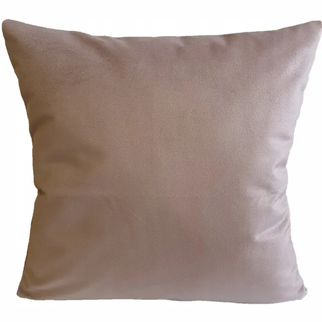 Jasiek Decoratieve Velours Kussensloop 45x45cm Roze Glad